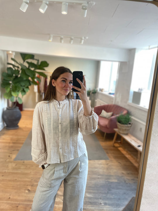 Neo Noir Marlowe Deco Blouse