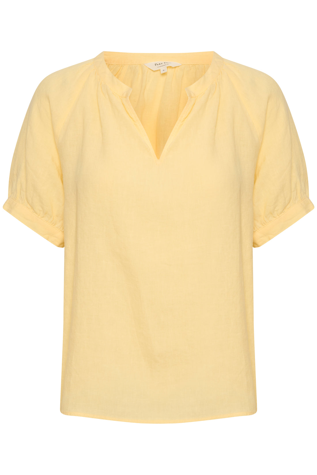 Part Two PopsyPW Blouse Mellow Yellow