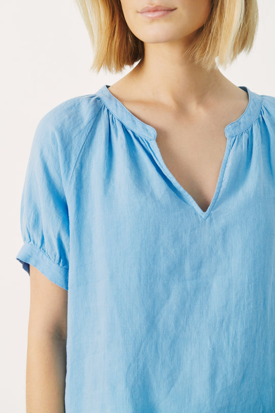 Part two PopsyPW Blouse Dusk Blue