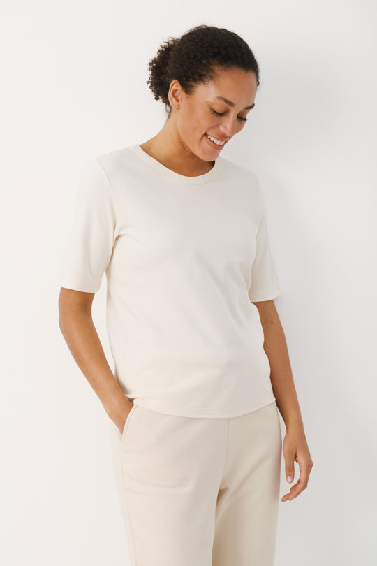 Part Two RatansaPW T-shirt O-neck Bright White