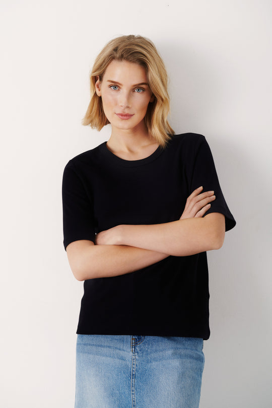 Part Two RatansaPW T-shirt O-neck Black