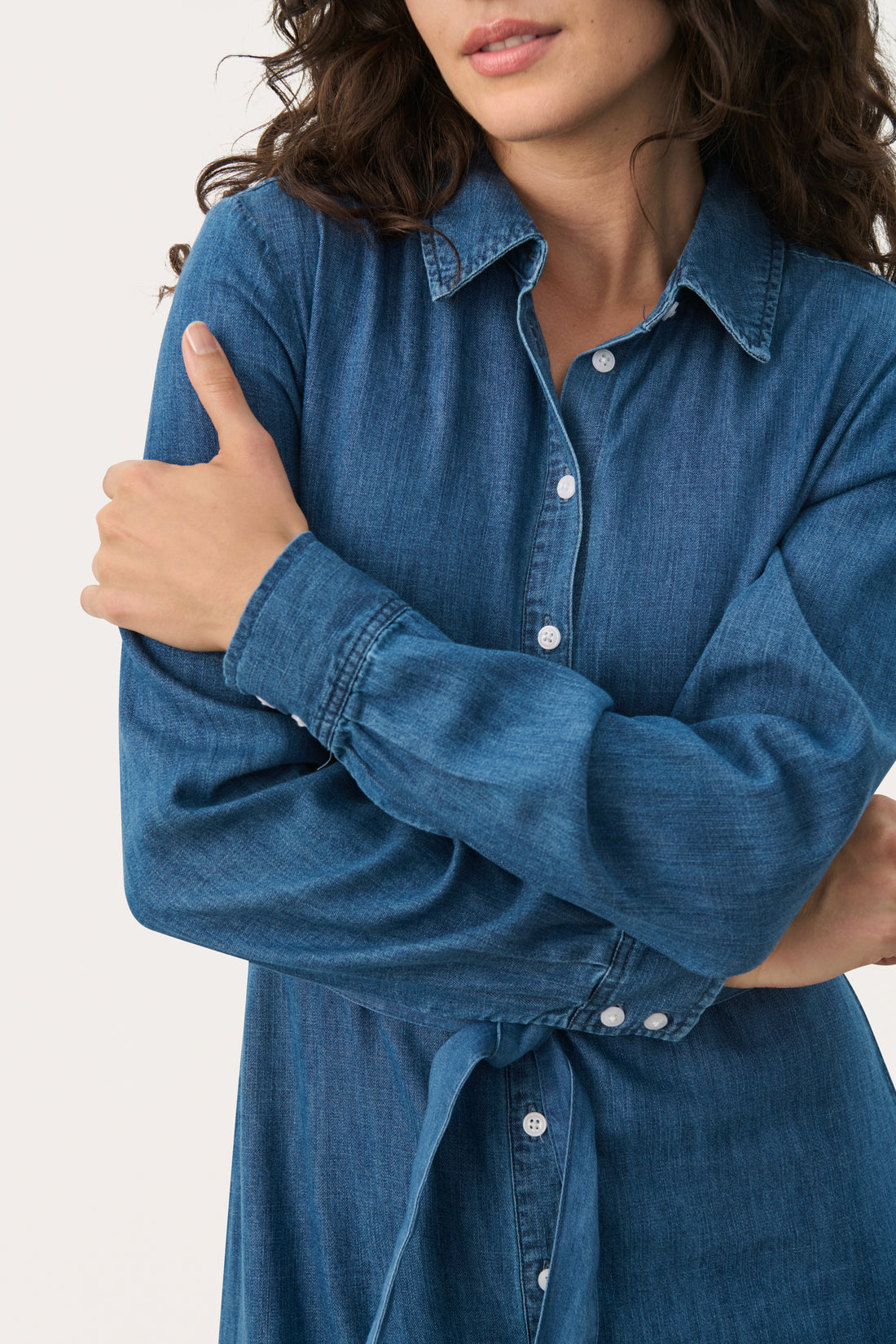 Part Two CirkePW Dress Medium Blue Denim