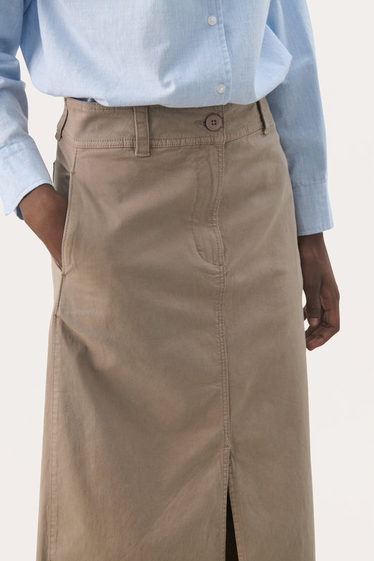 Part Two FanniesPW Skirt Casual Desert taupe