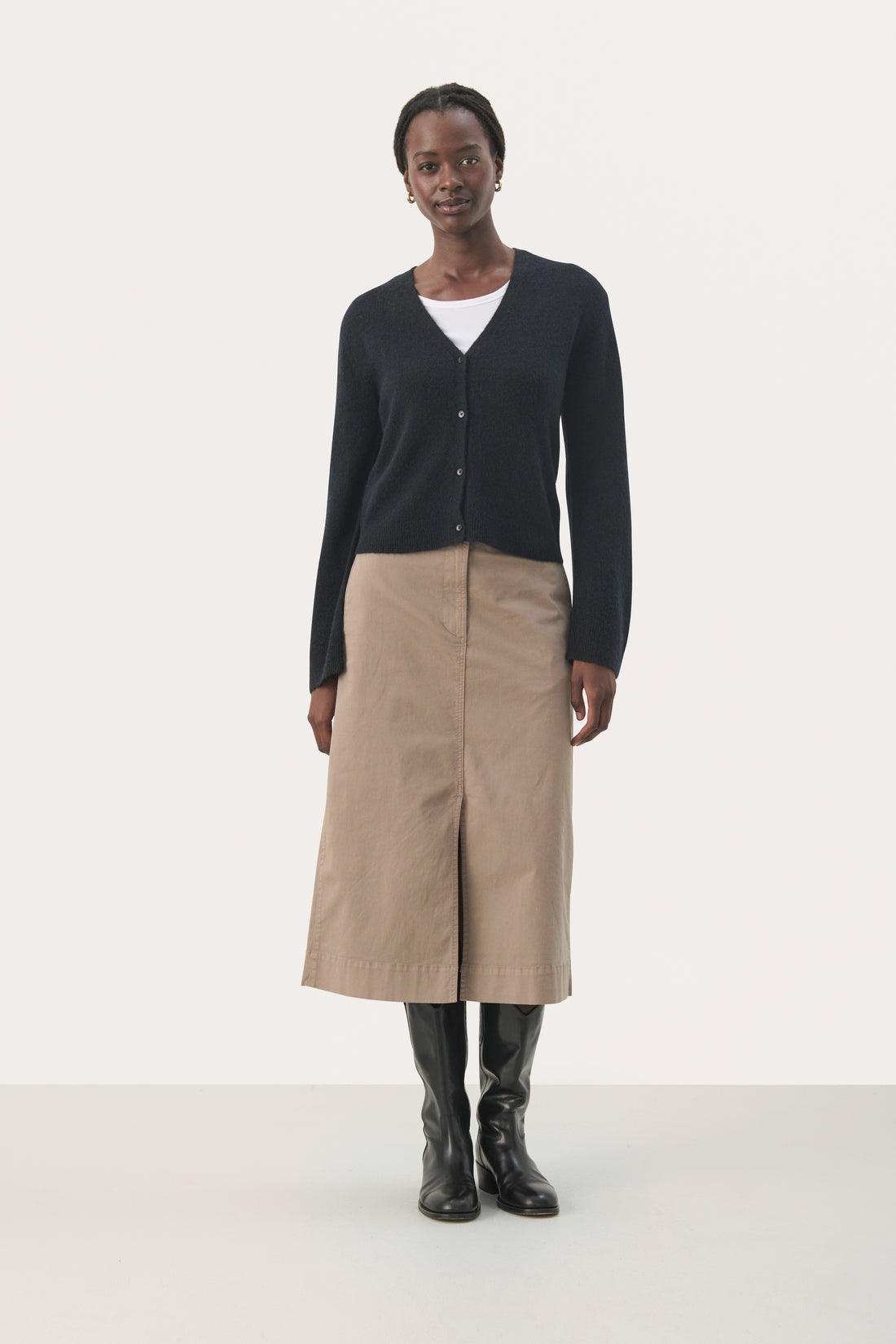 Part Two FanniesPW Skirt Casual Desert taupe