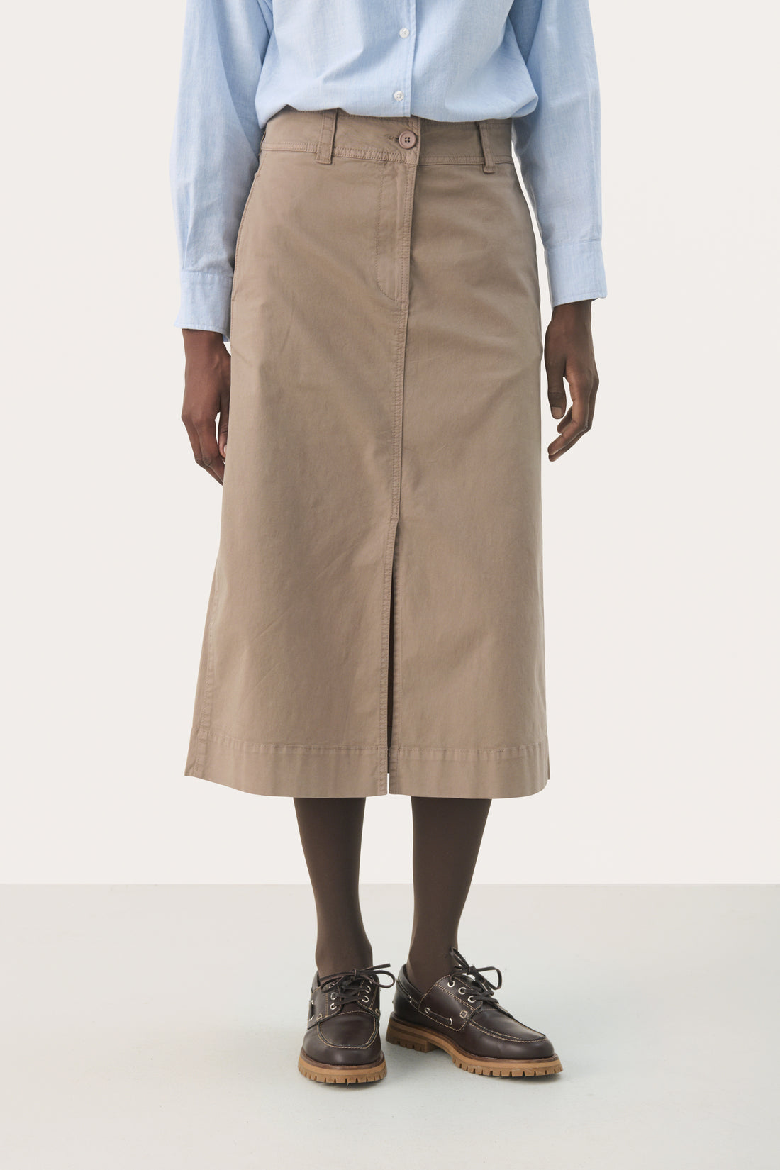 Part Two FanniesPW Skirt Casual Desert taupe