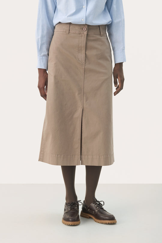 Part Two FanniesPW Skirt Casual Desert taupe