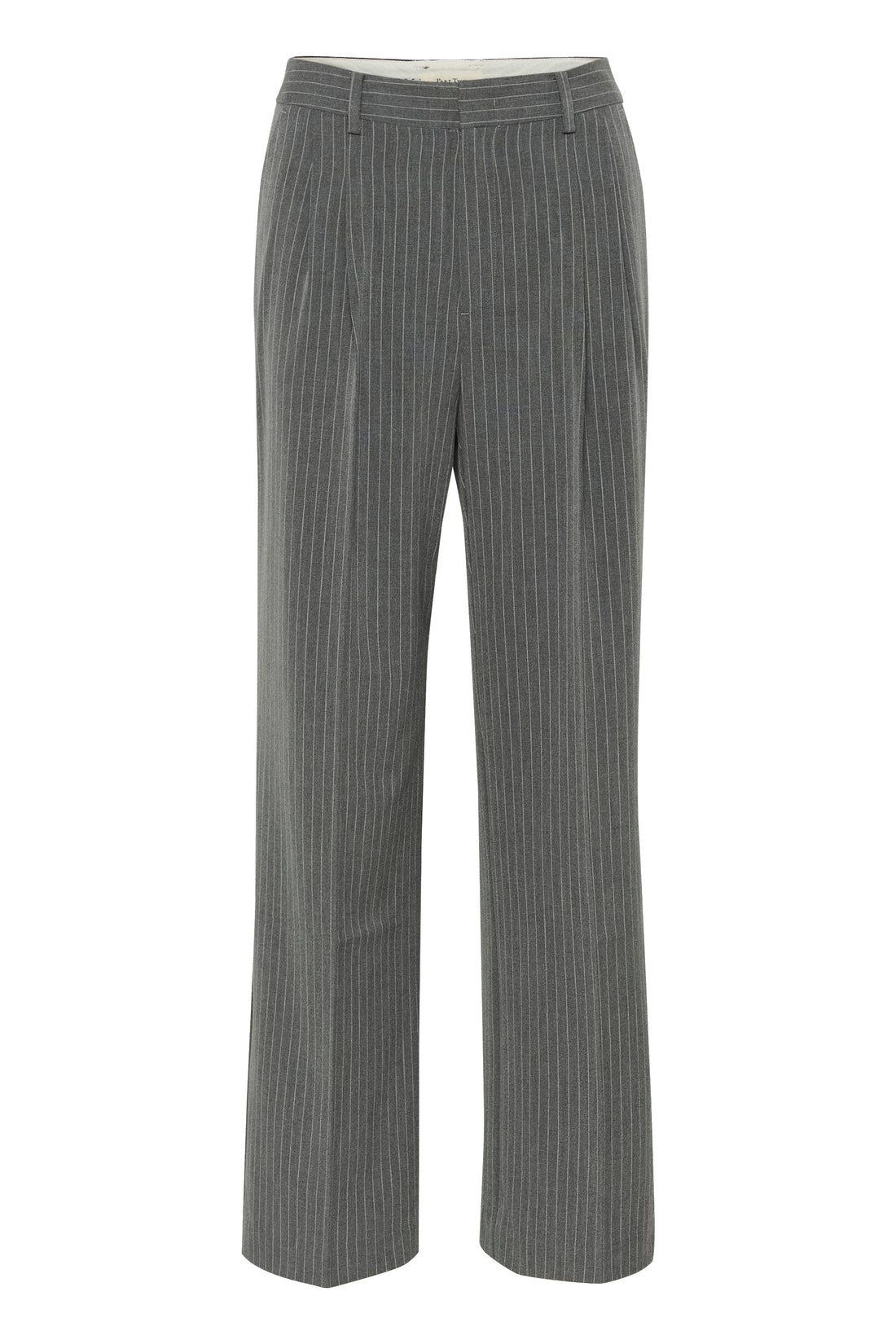 Part Two CherraPW Pants Gray Flannel Pins