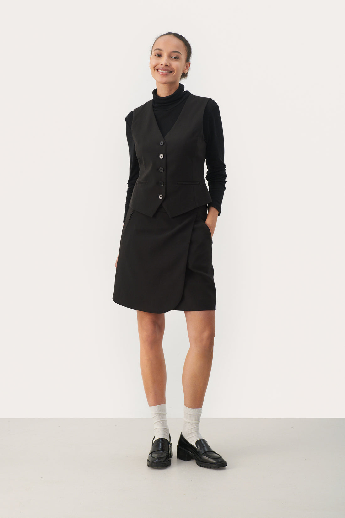 Part Two EirikaPW Skirt Black