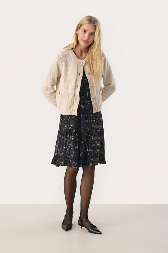 Part Two MikaPW Cardigan French Oak