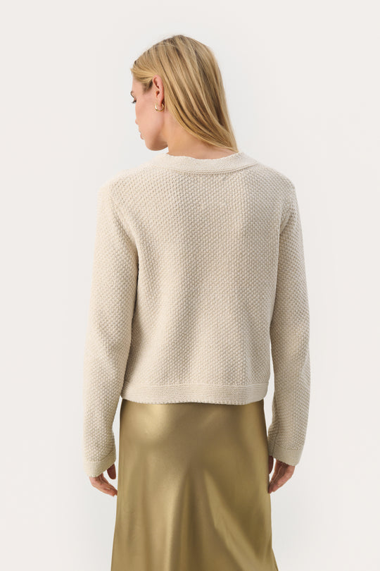 Part Two MikaPW Cardigan French Oak