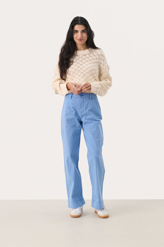 Part Two BelmePW Pants Blue Bonnet