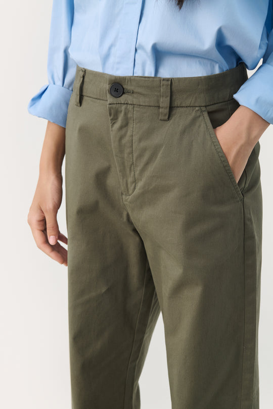 Part Two BelmePW Pants Kalamata (army)