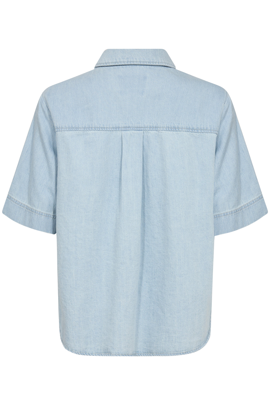 Part Two NiclaPW Shirt Whiteish Blue Denim