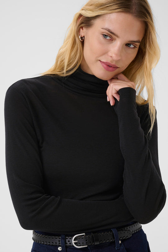 Part Two ThildesPW Turtleneck Black