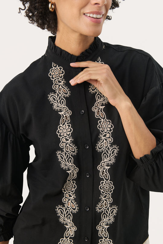 Part Two NurtaPW Shirt black