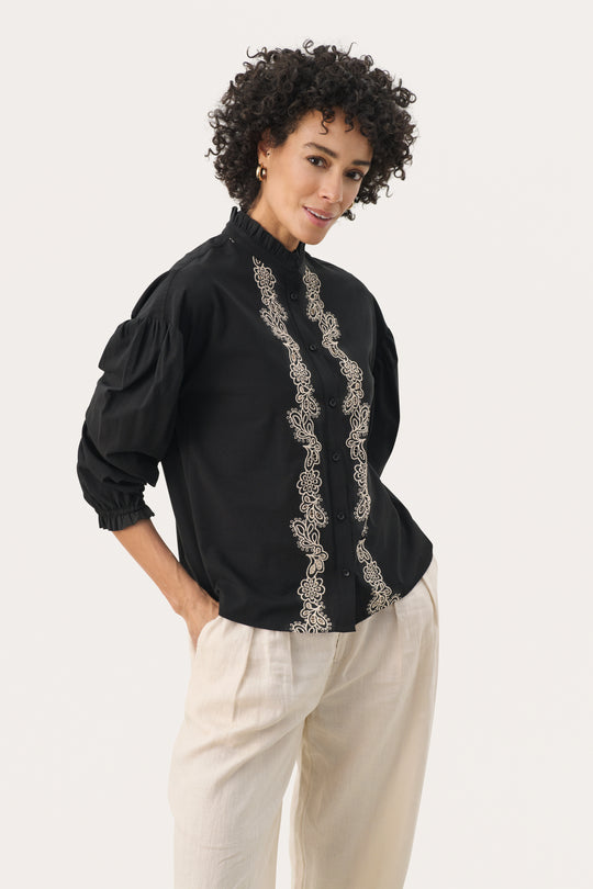 Part Two NurtaPW Shirt black