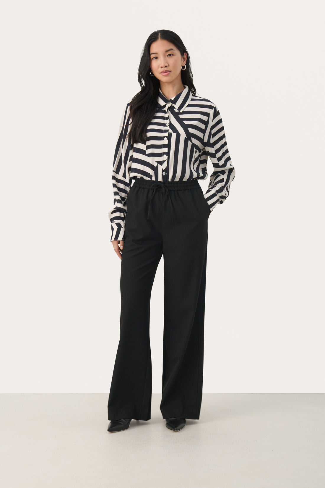 Part Two Evalynna Pants Black