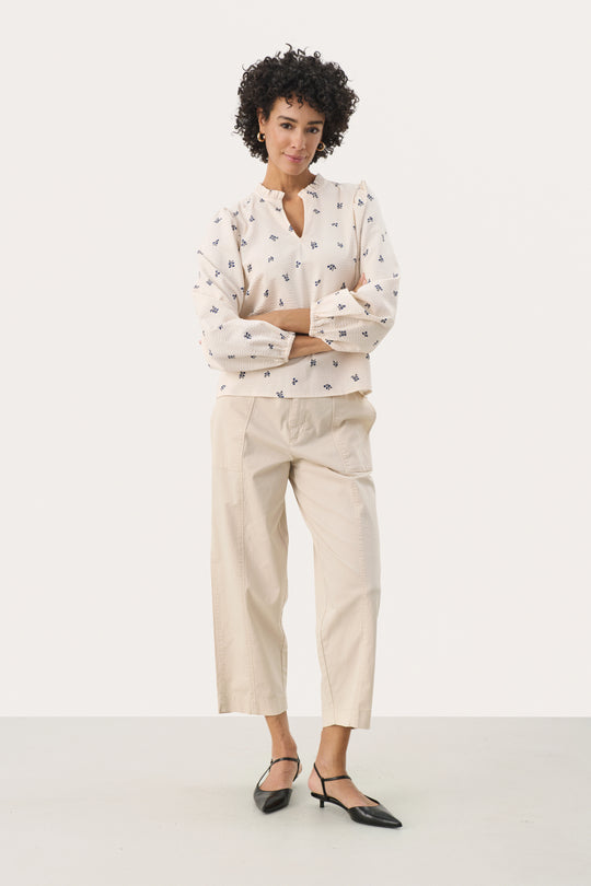 Part Two EimyPW BL Blue Bouquet Print