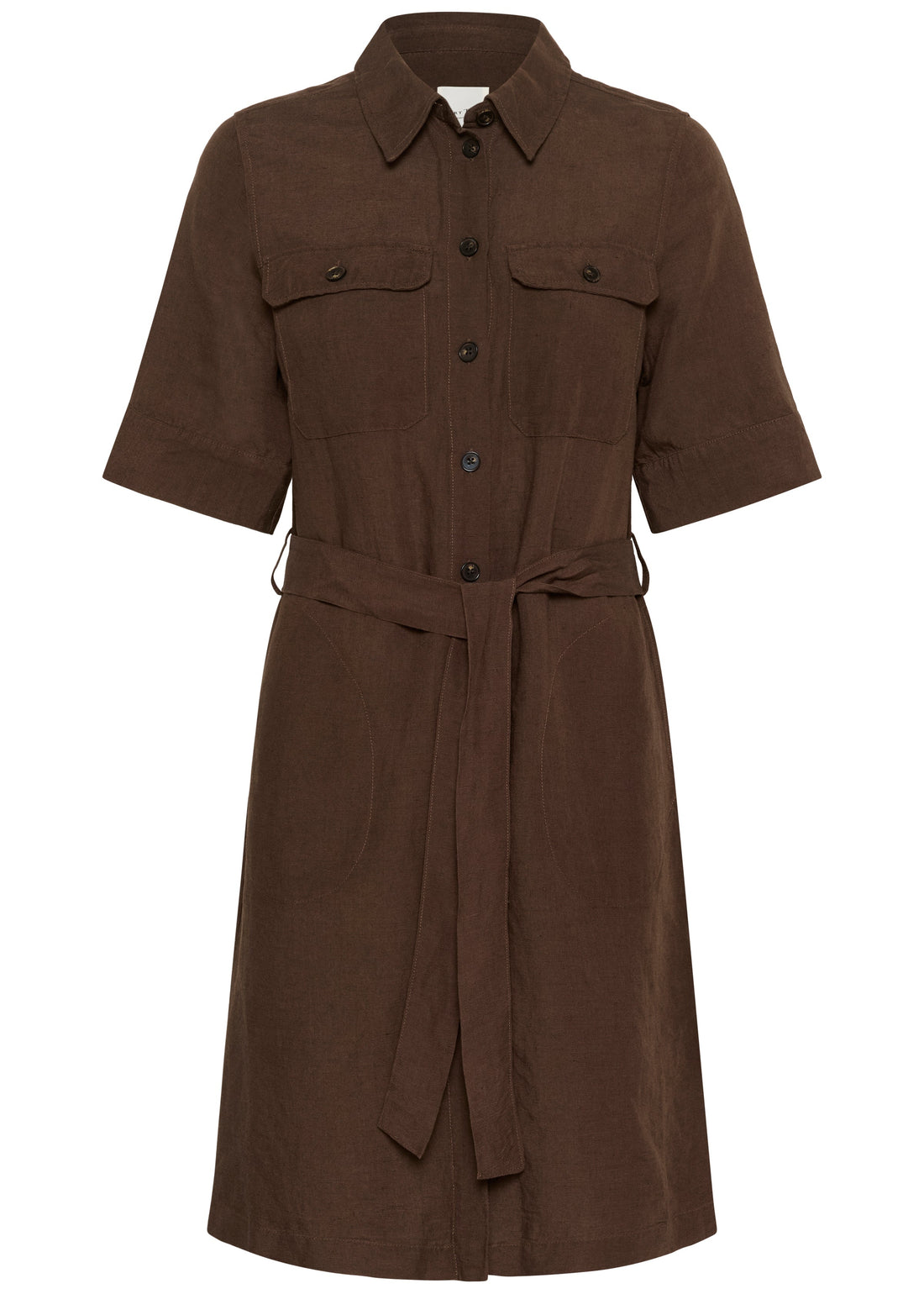 Part Two RailiPW Dress Bracken (brun)