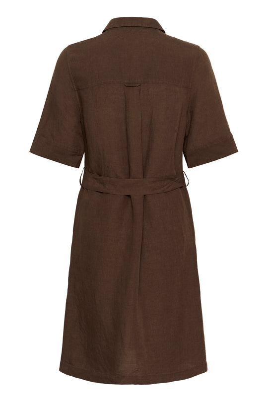 Part Two RailiPW Dress Bracken (brun)