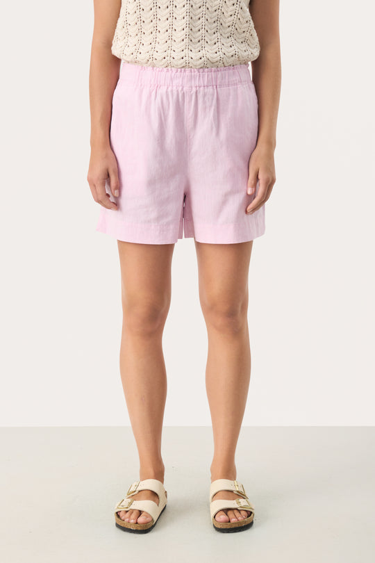 Part Two RiggePW Shorts Pink Nectar Chambrey