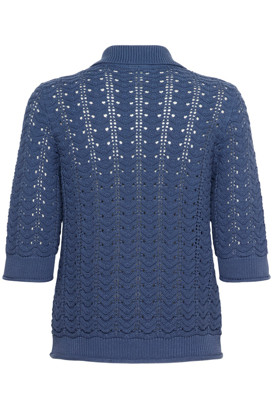 Part Two RhodaPW Cardigan blå