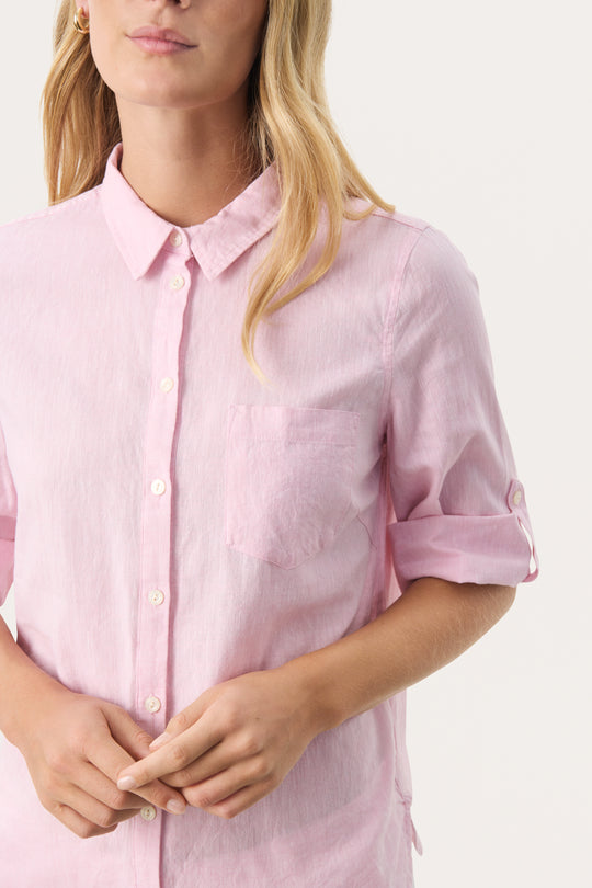 Part Two CindiePW Shirt  Pink Nectar Chambrey