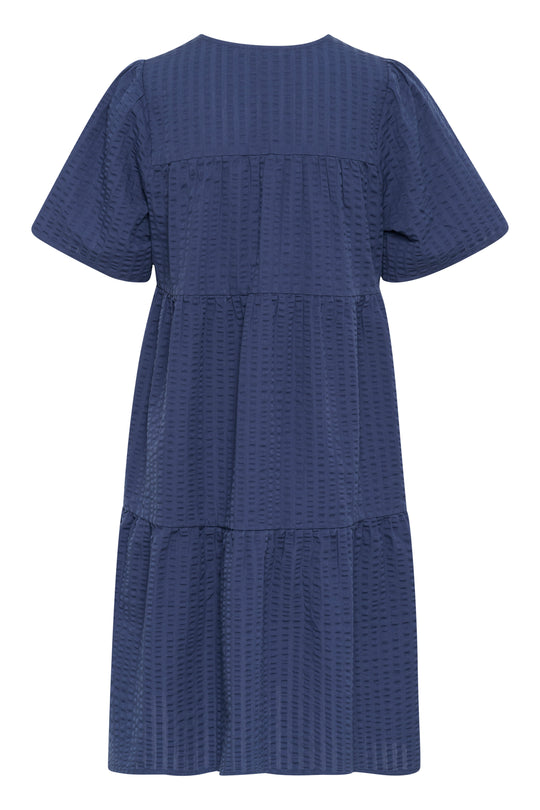 Part two PamiaPW Dress Oceana (blå)