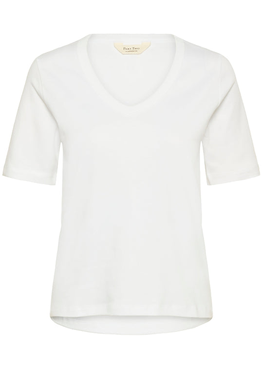 Part Two RatansaPW T-shirt S/S Bright White