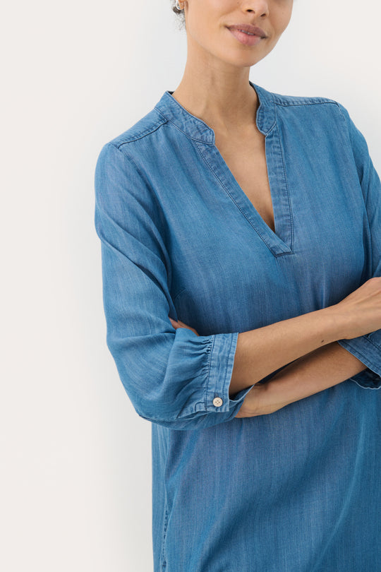 Part Two MainaPW Dress Medium Blue Denim