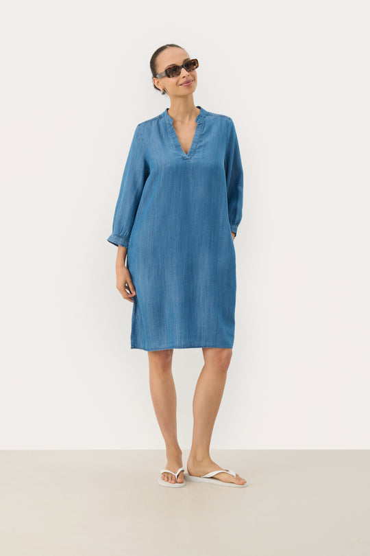 Part Two MainaPW Dress Medium Blue Denim