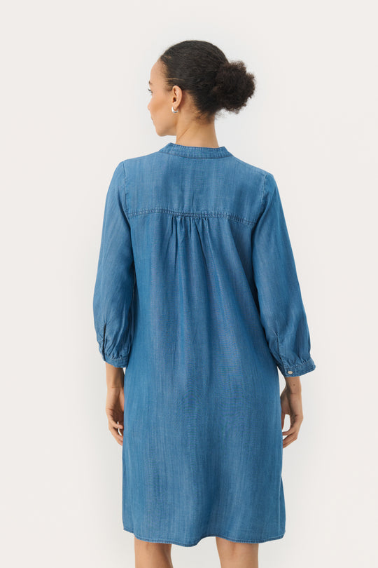 Part Two MainaPW Dress Medium Blue Denim