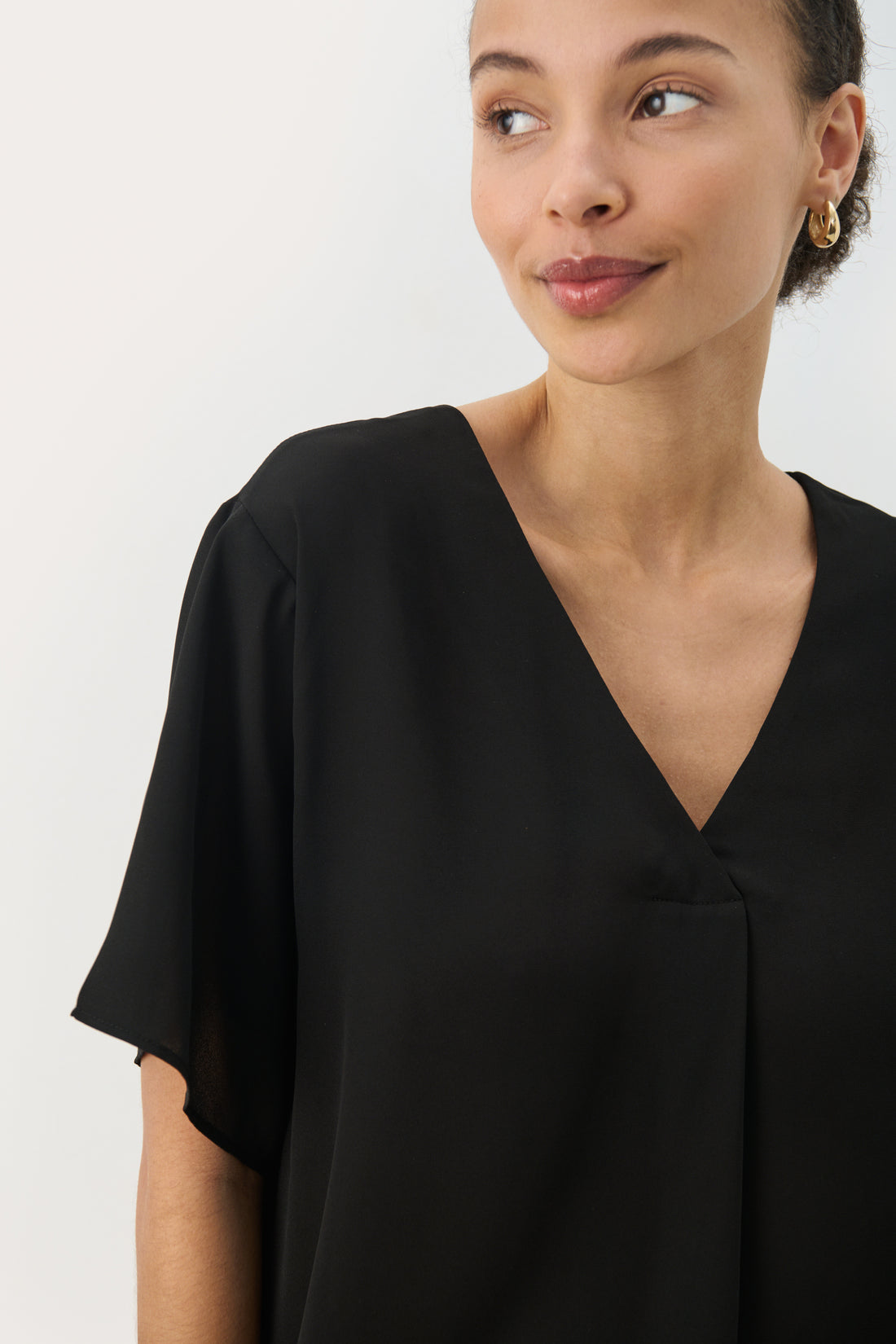 Part Two SanayaPW Blouse Black