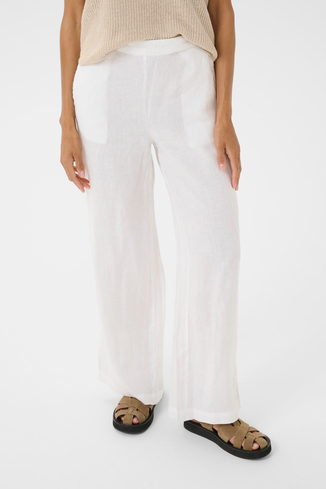 Part Two ElnaPW Pants Bright White