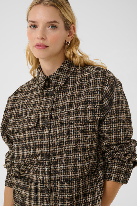Part Two SissemaiPW Jacket Black Check