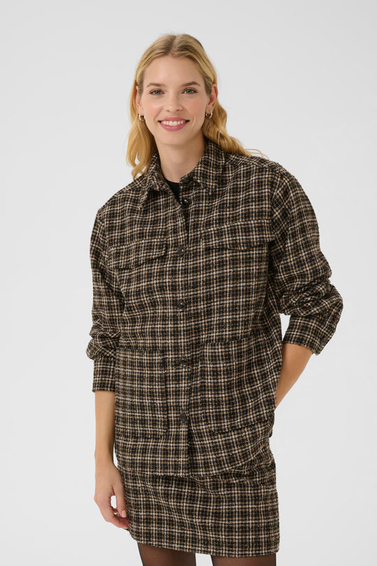 Part Two SissemaiPW Jacket Black Check