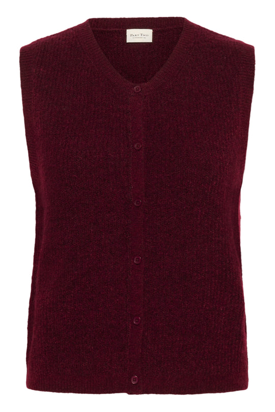 Part Two PimiraPW Waistcoat Tawny Port