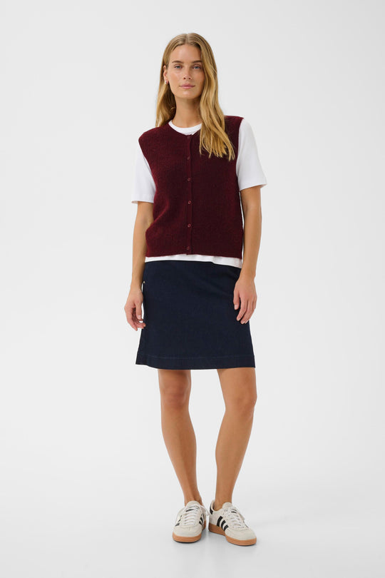 Part Two PimiraPW Waistcoat Tawny Port