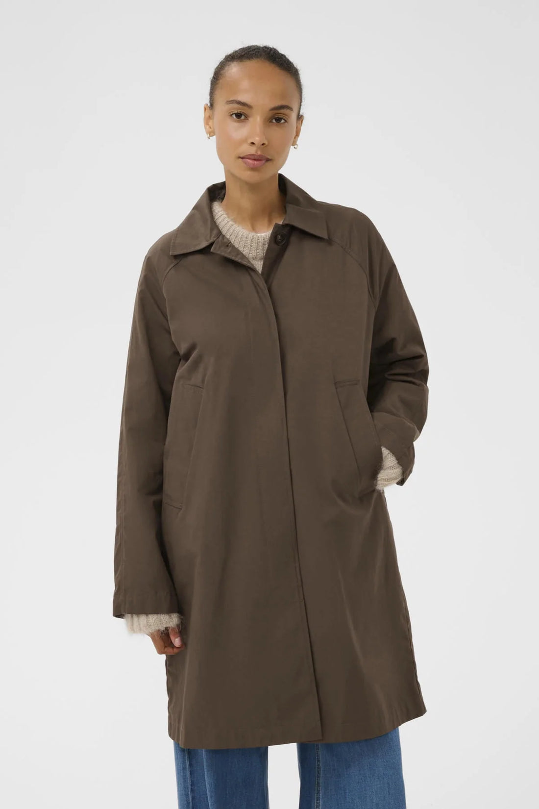 Part Two EttiePW Otw Outerwear Chocolate Brown