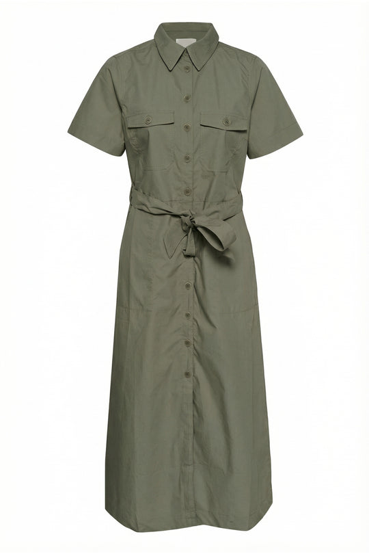 Part Two ArielPW Dress Smokey Olive