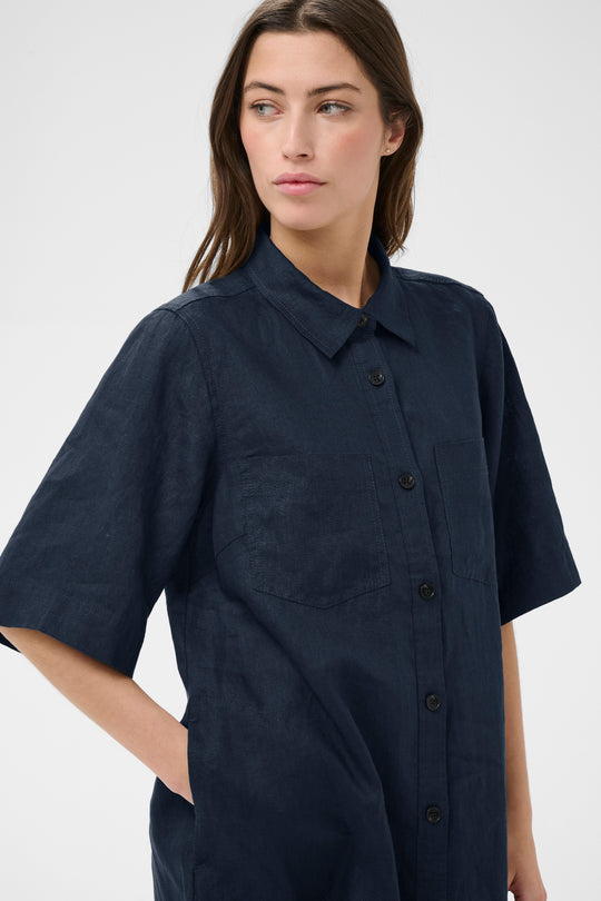 Part Two SardiaePW Dress After Midnight (navy)