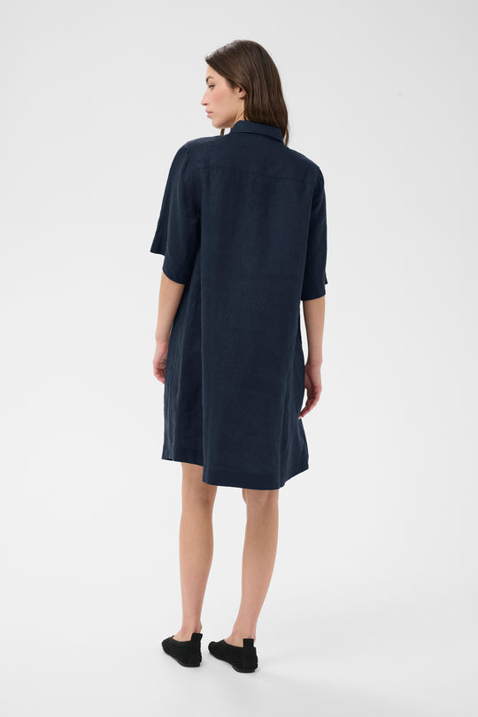 Part Two SardiaePW Dress After Midnight (navy)