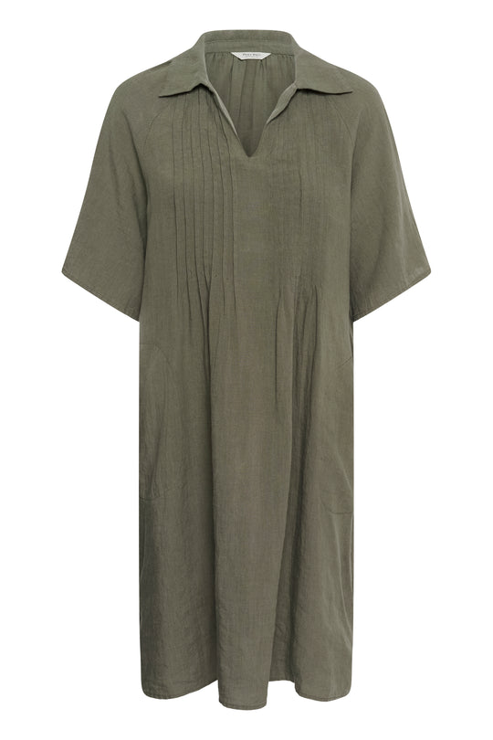 Part Two AylaPW Dress Smokey Olive
