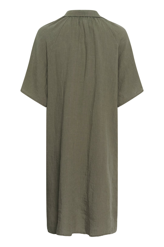 Part Two AylaPW Dress Smokey Olive