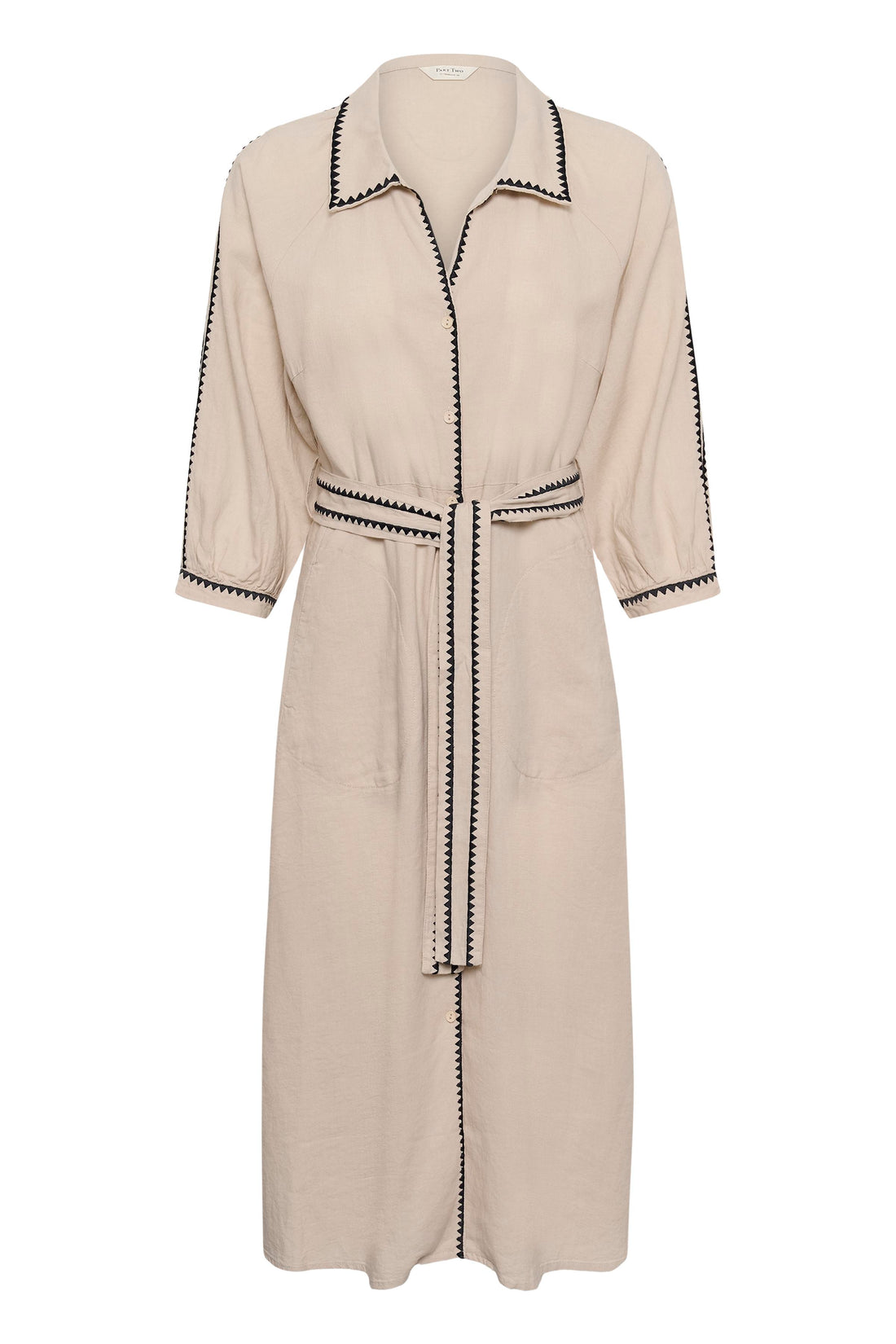 Part Two SiciliasPW Dress Oatmeal (sand)