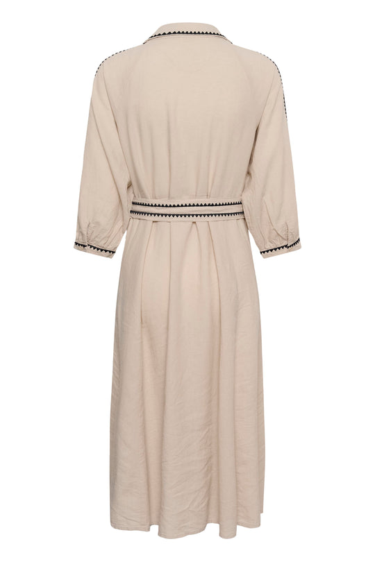 Part Two SiciliasPW Dress Oatmeal (sand)