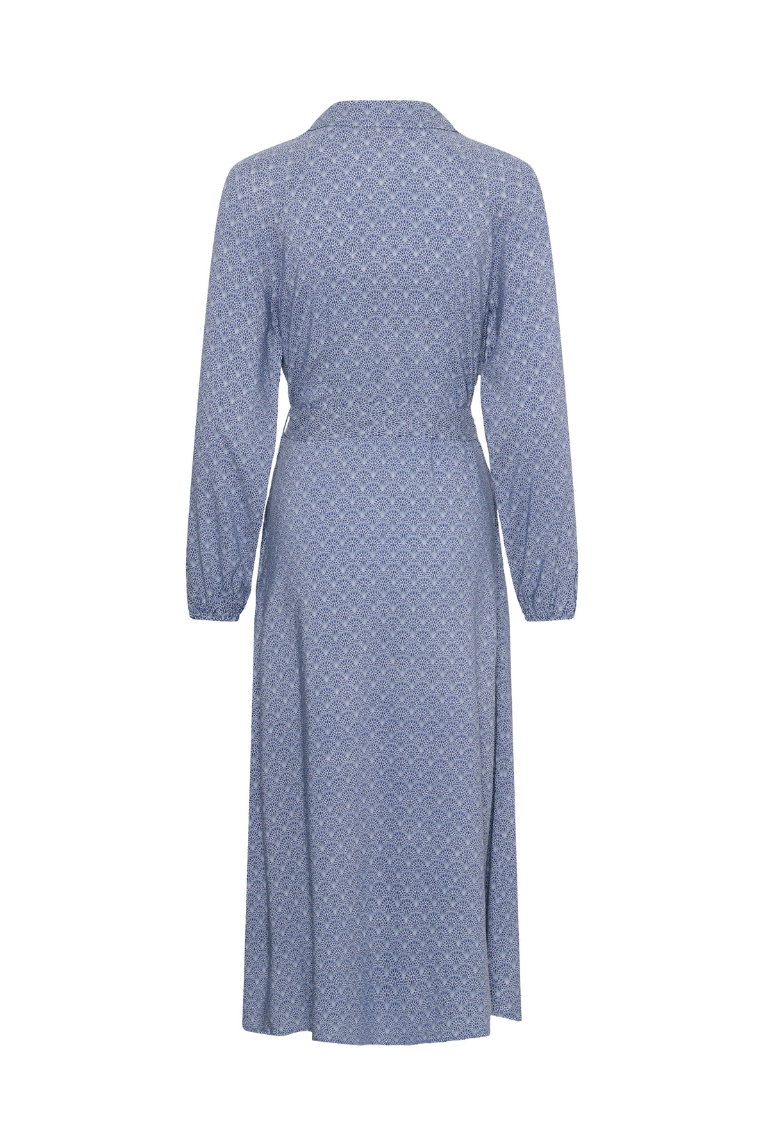 Part Two ArlindaPW Dress Blue Wallpaper Print