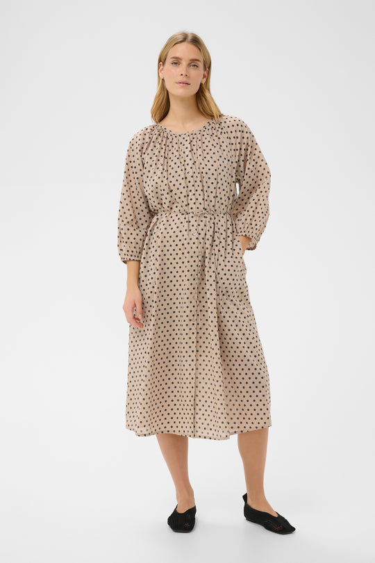 Part Two AvandiPW Dress Blue Dot