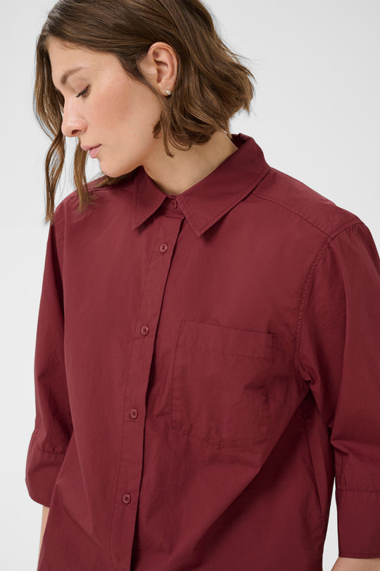 Part Two BotillaPW Shirt Burnt Russet