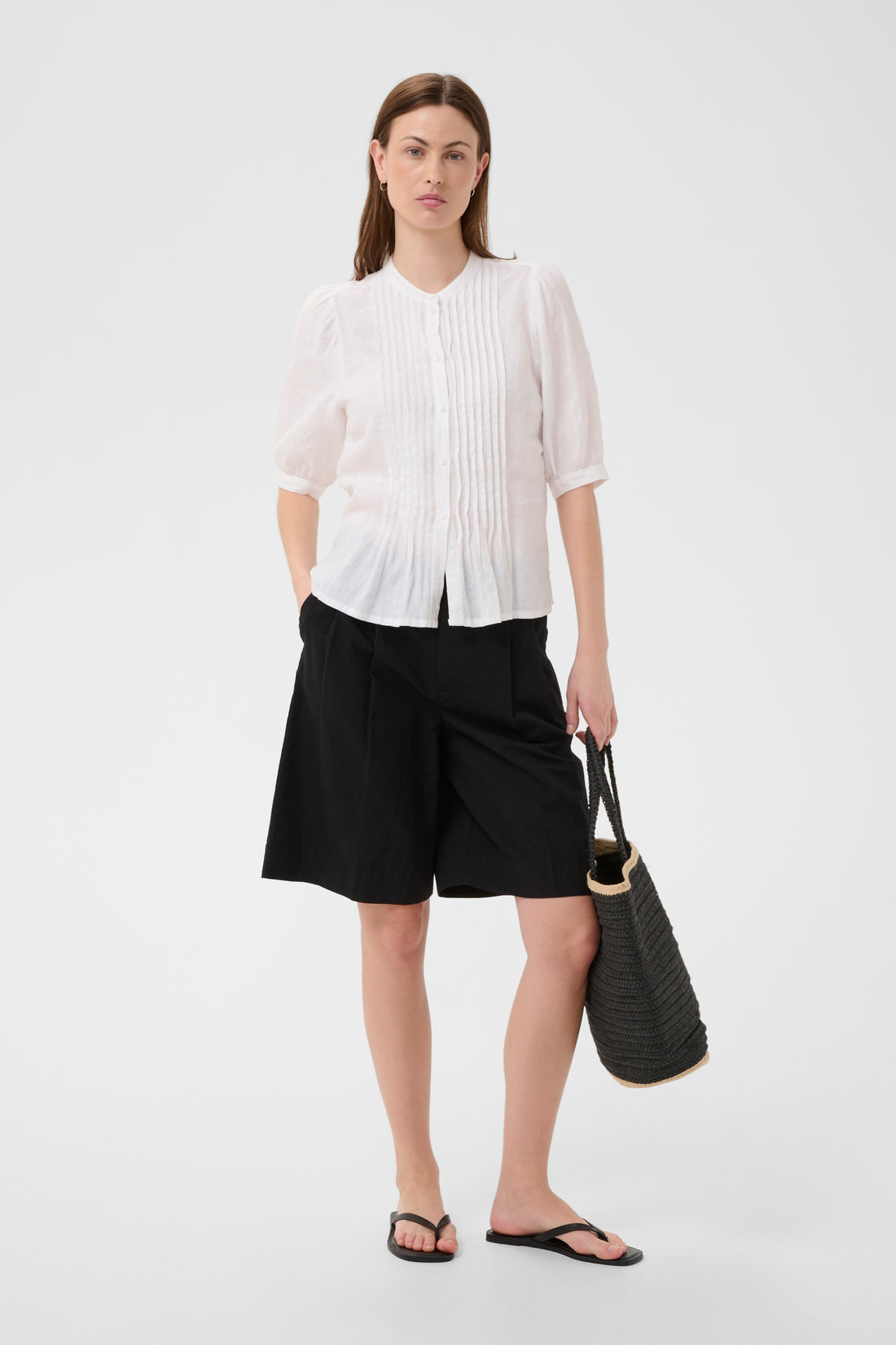 Part Two AlesiaPW Shirt White